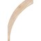Ekena Millwork 3 1/2"W x 20"D x 32"H Thorton Smooth Knee Brace, Douglas Fir BRC04X20X32THR00SDF - alternate 2